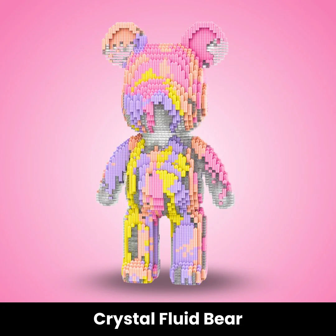 Oursonbrik – L’Ours Géant à Assembler | Déco Pop Art Unique