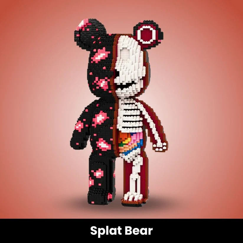 Oursonbrik – L’Ours Géant à Assembler | Déco Pop Art Unique