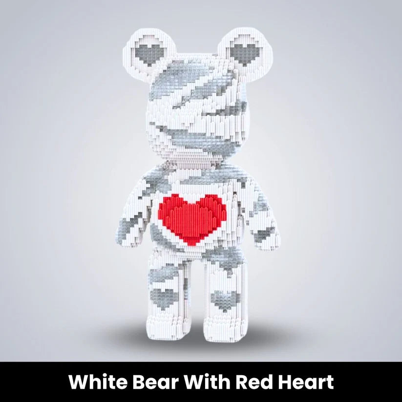 Oursonbrik – L’Ours Géant à Assembler | Déco Pop Art Unique